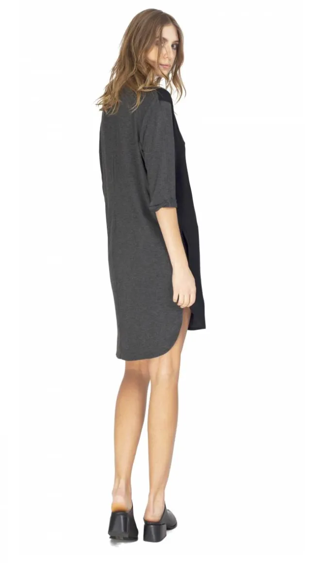 Gentle Fawn Taye Dress | Charcoal & Black