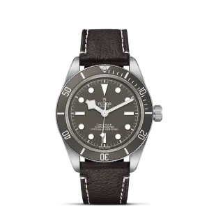 TUDOR Black Bay 58 925 39mm Silver Case, Taupe Dial, Brown Leather Strap (M79010SG-0001)